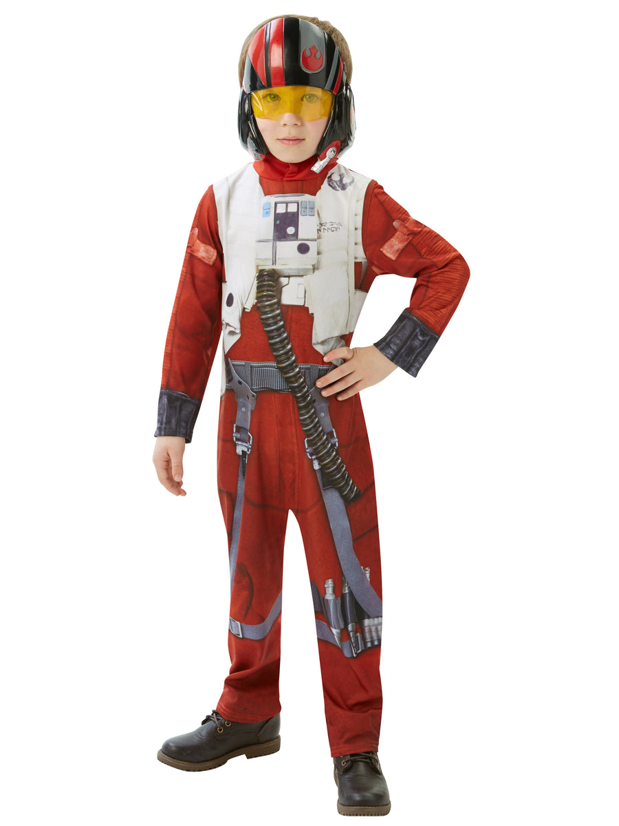 Rubies Poe X-Wing Fighter Classic Costume - Childrens Kinderkostüm für Jungen