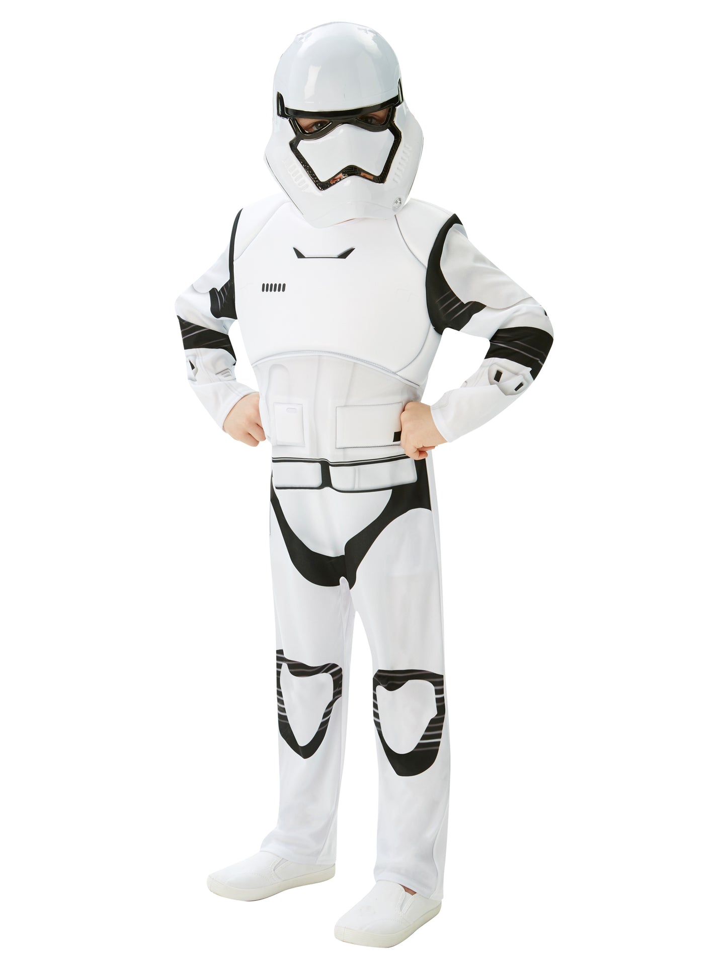 Rubies Star-Wars-Stormtrooper-Deluxe-Kinderkostüm – Produktansicht