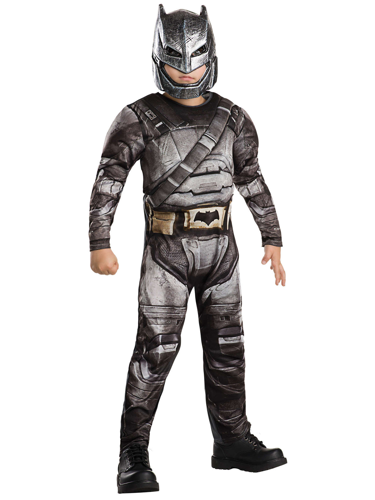 Rubies Batman Armour Kinderkostüm mit Muscle-Chest-Overall und Maske