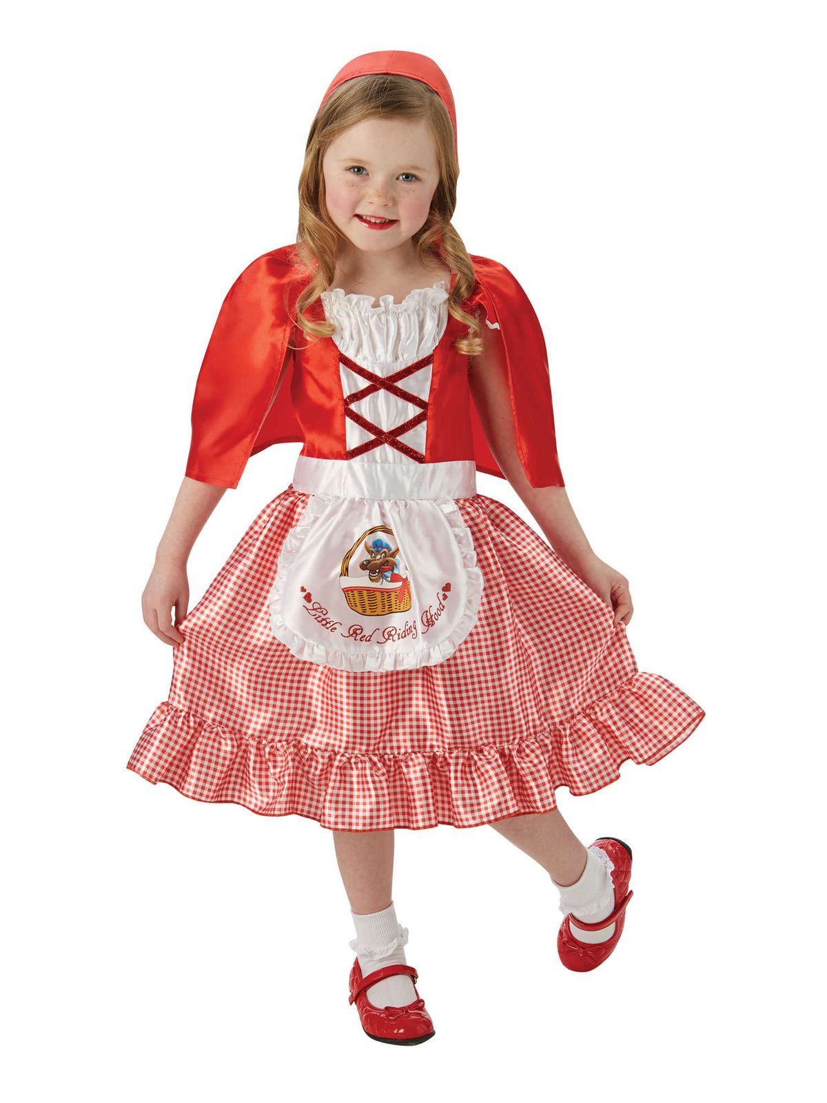 Rubies Red Riding Hood Kinderkostüm für Mädchen
