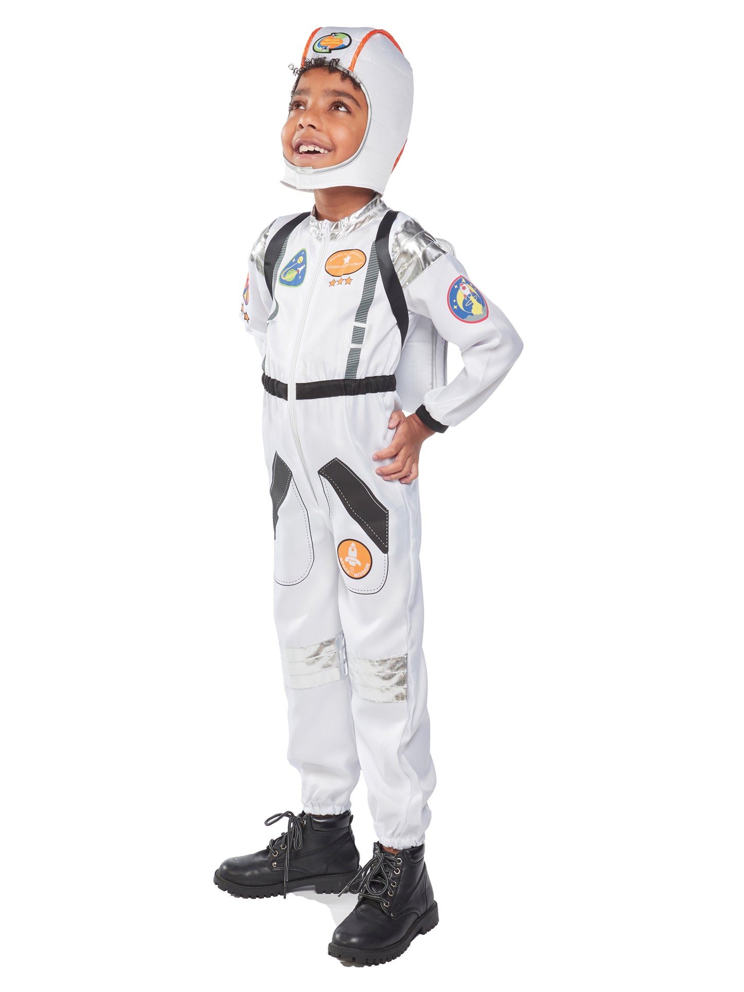 Rubies Astronaut Kinderkostüm für Jungen – Rückansicht