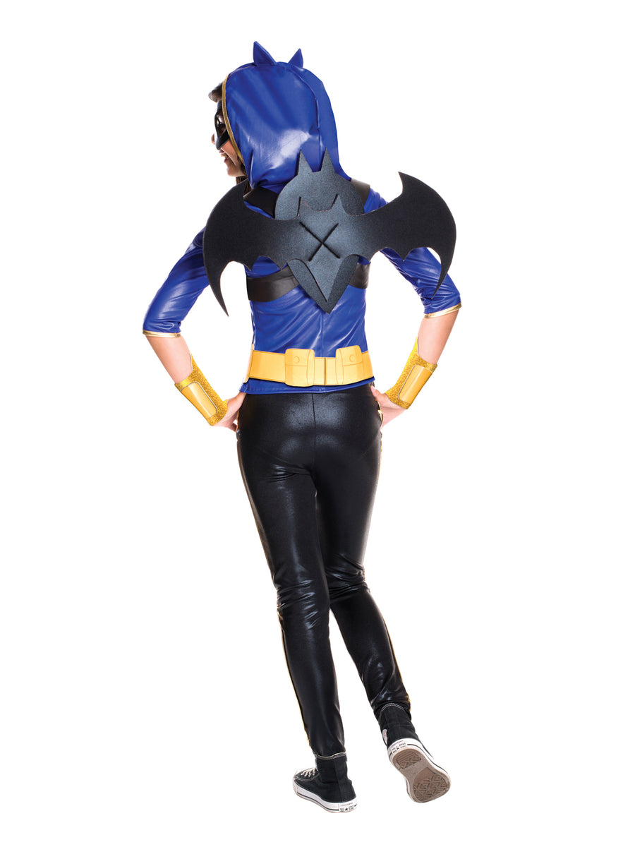 Rubies Batgirl Deluxe Kinderkostüm für Mädchen aus DC Super Hero Girls – Detailansicht