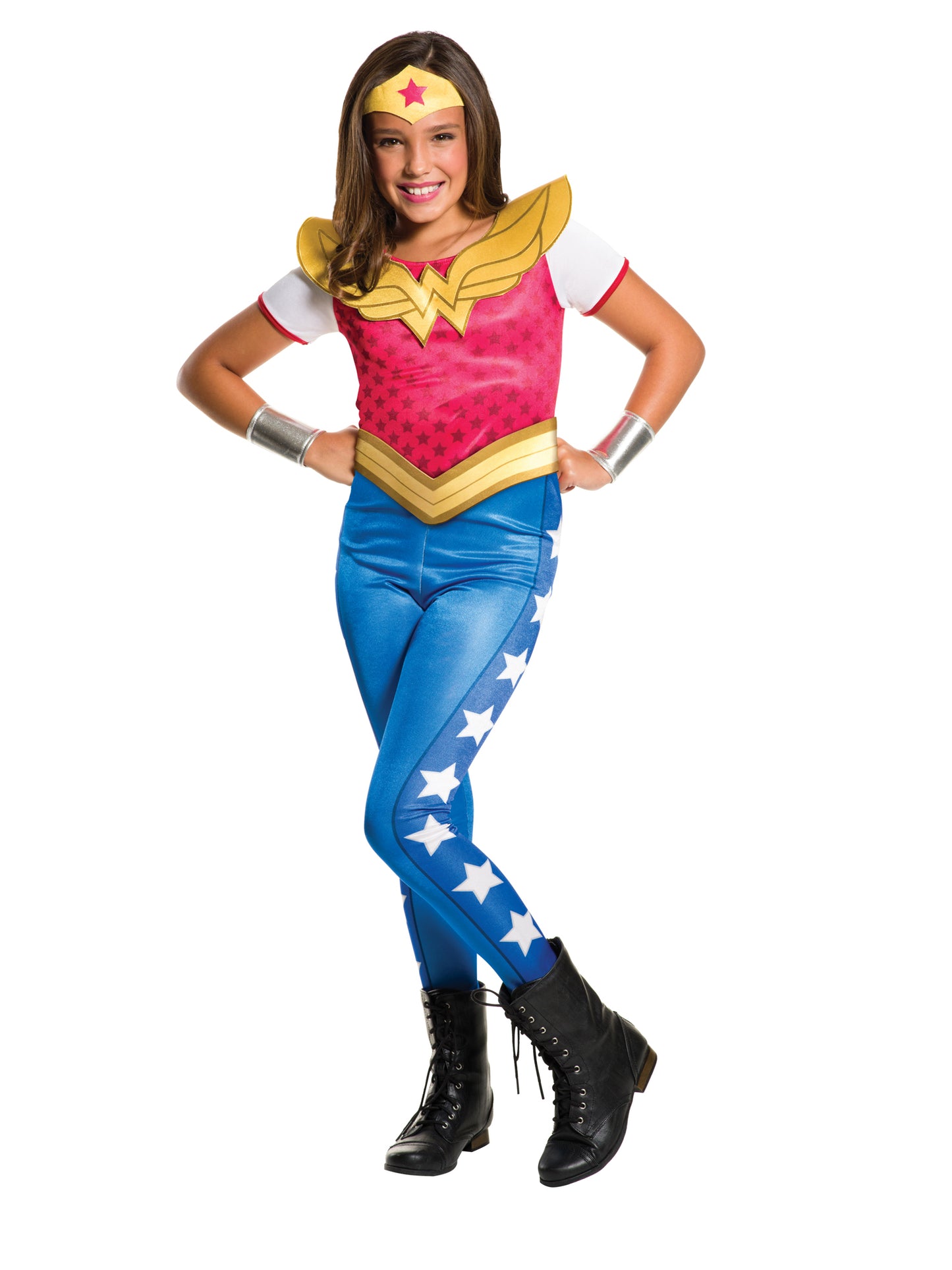 Wonder Woman Kinderkostüm von Rubies für Mädchen – DC Super Hero Girls – Produktansicht