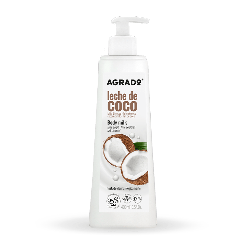 AGRADO AGRADO Body Milk Coco 400 ml Körpermilch mit Kokosduft Kosmetik