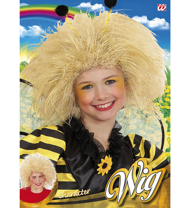 Blonde Perücke für Fasnacht- und Karnevalskostüme