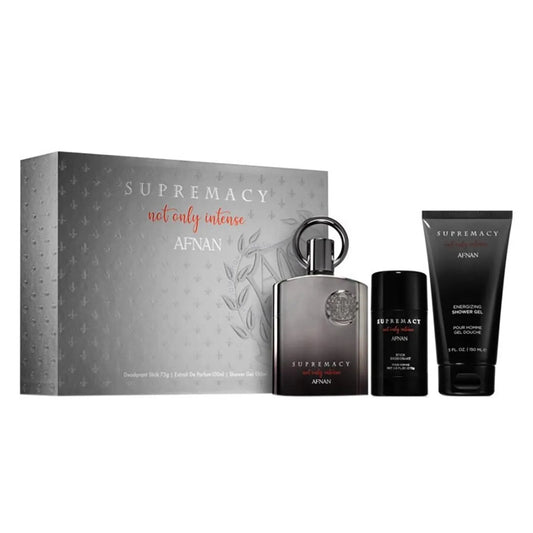 AFNAN AFNAN Supremacy Not Only Intense Eau de Parfum 100 ml Spray Gel de Baño 100 ml Desodorant Parfüm