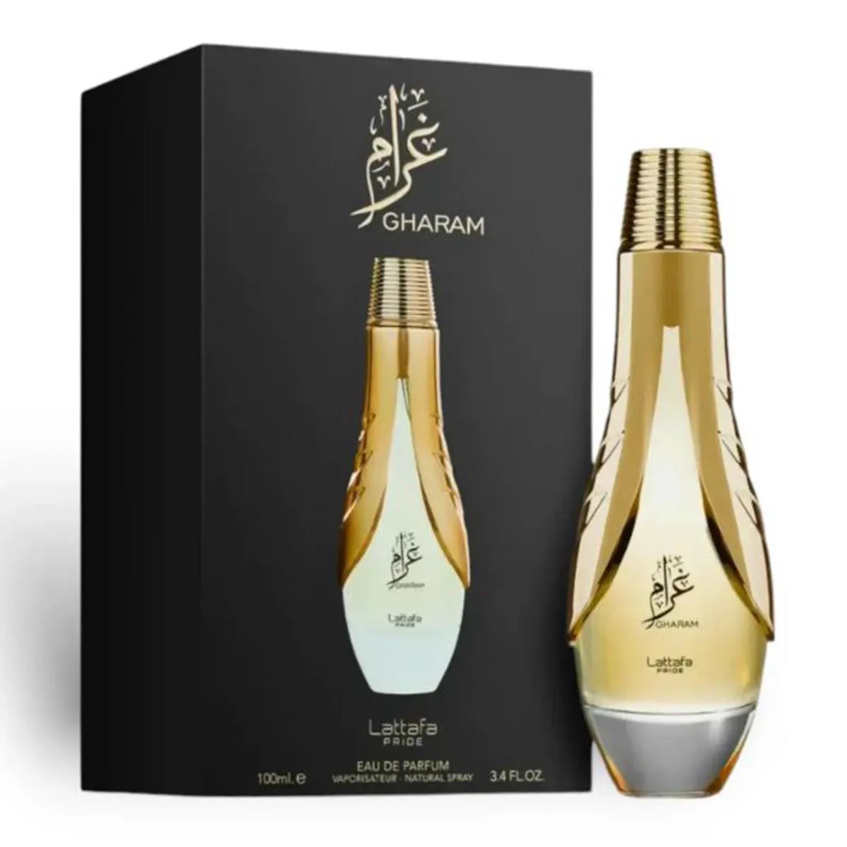 LATTAFA LATTAFA Gharam Eau de Parfum 100 ml Spray Parfüm Herren Damen