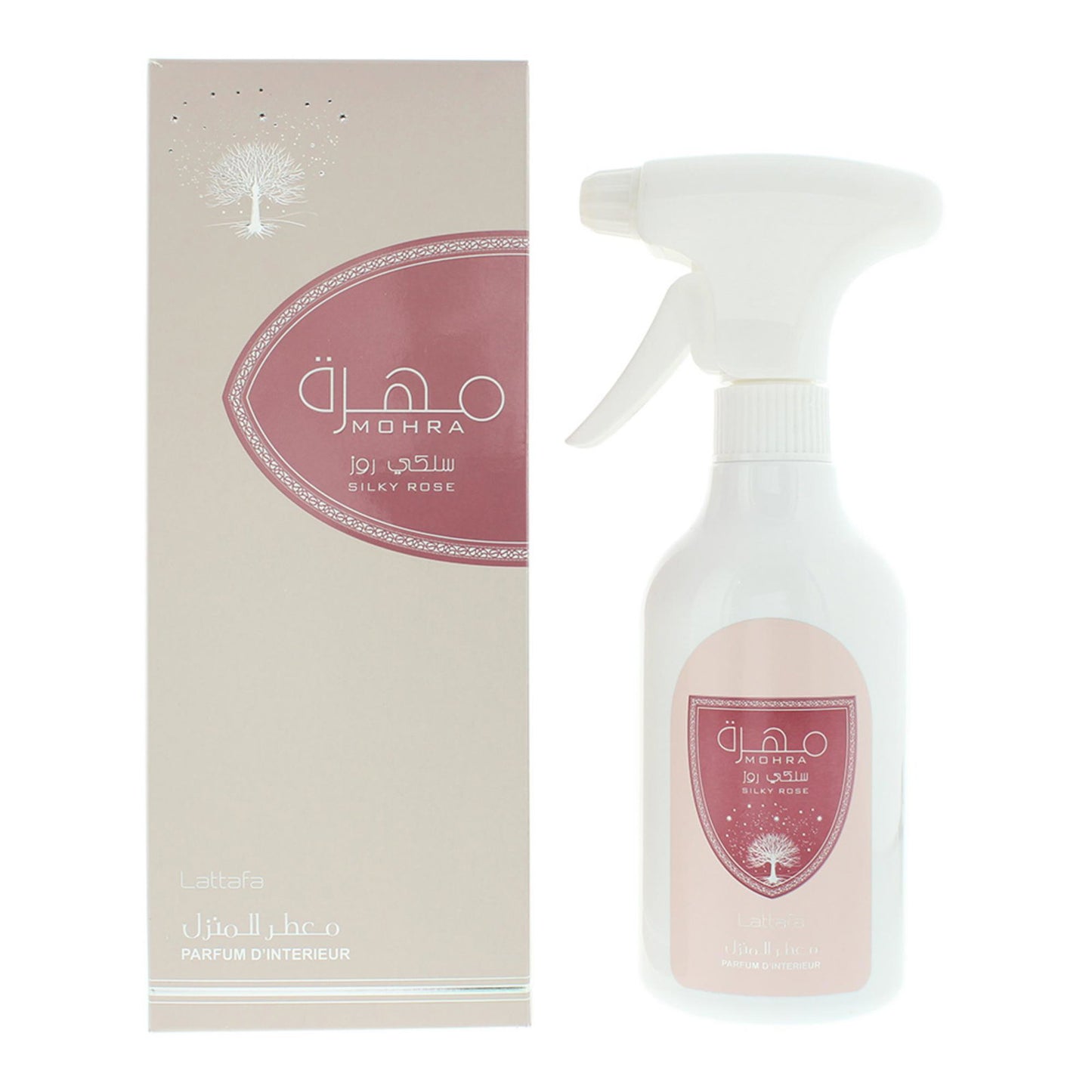 Lattafa Lattafa, Mohra Silky Rose, Seidenrose, Raumspray, 450 ml Regular