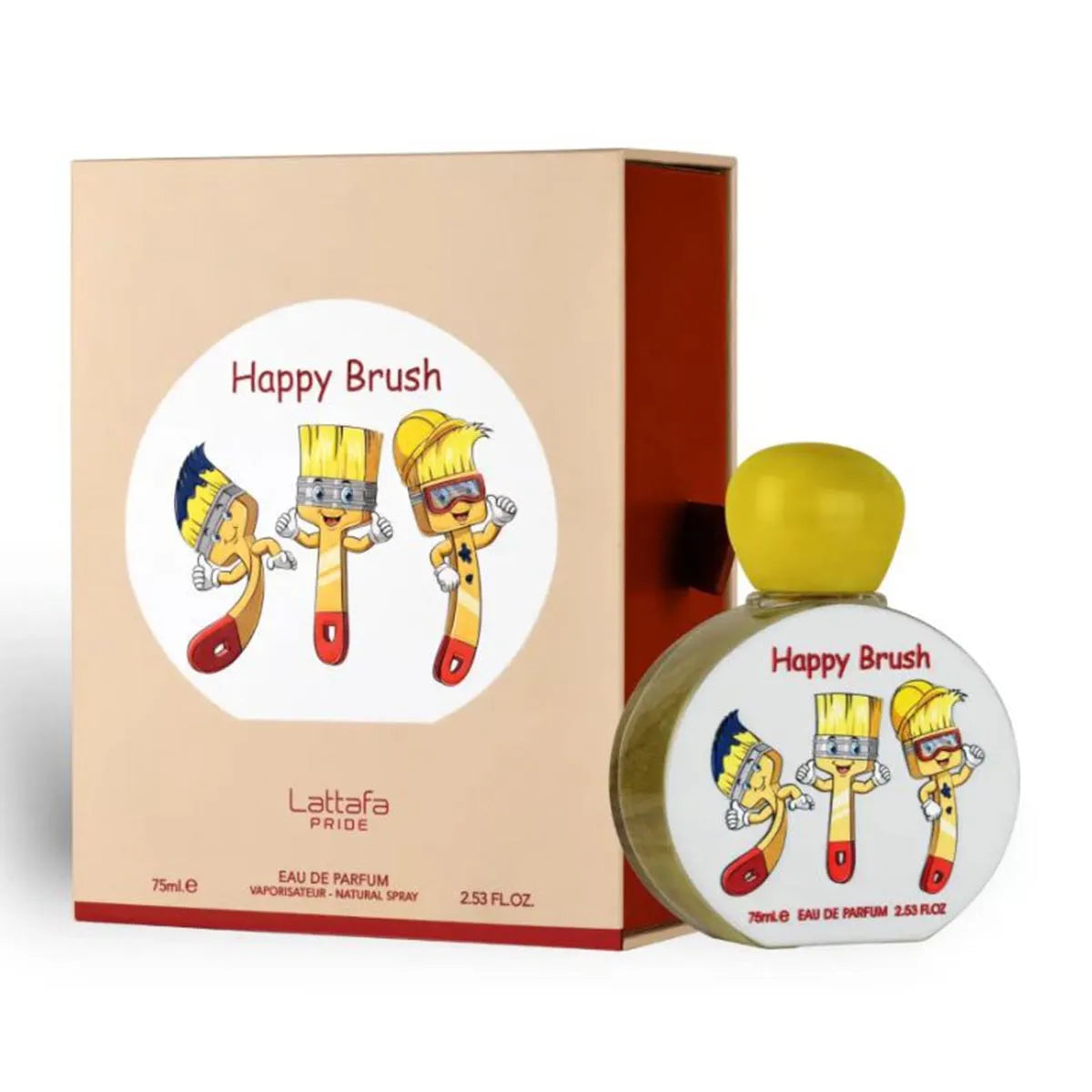LATTAFA LATTAFA Pride Happy Brush Eau de Parfum 75 ml Spray Herrenduft Parfüm