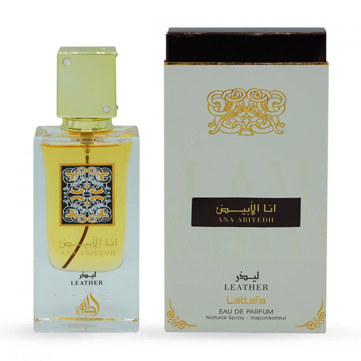 LATTAFA LATTAFA Ana Abiyedh Leather Eau de Parfum 60 ml Herrenduft Parfüm