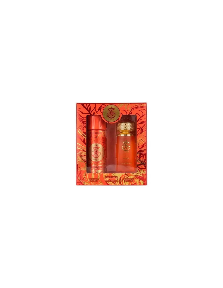 Paris Corner Khair Fusion Set Eau de Parfum 100 ml und Deodorant-Spray 200 ml