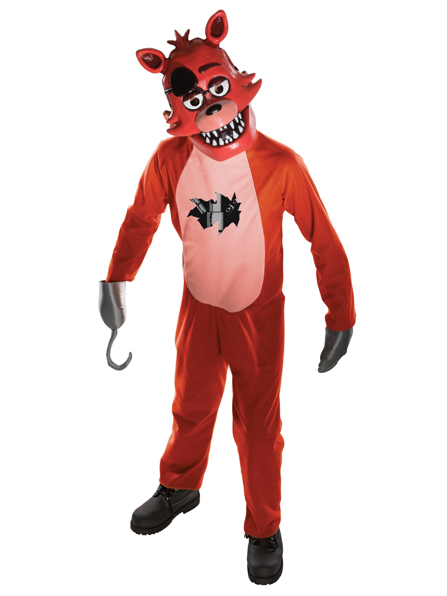 Rubies Foxy Kinderkostüm aus Five Nights at Freddy’s mit Overall, Mitts und Maske