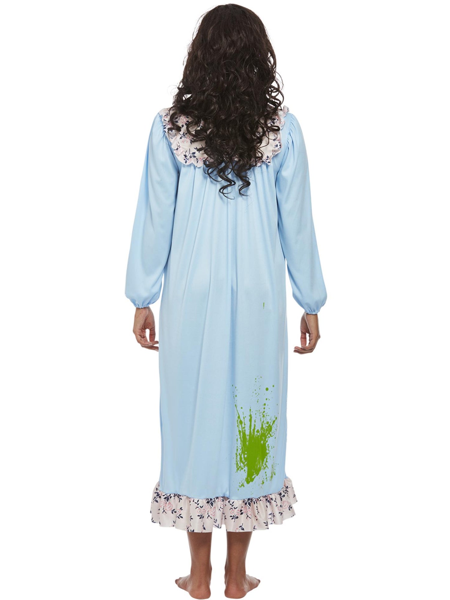 Smiffys blaues Zombie-Kostüm für Damen – Possessed Girl mit Kleid – Detailansicht