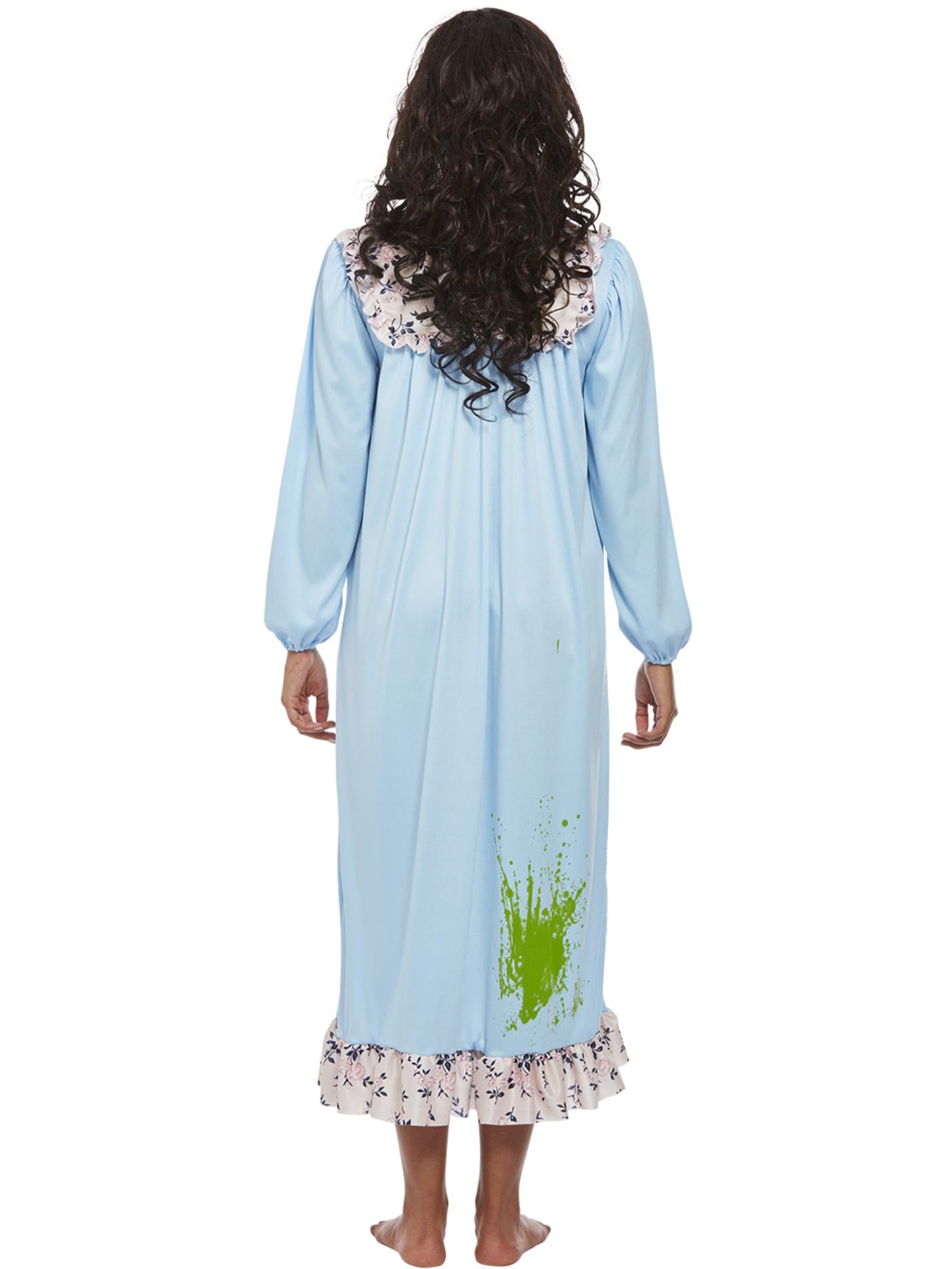 Smiffys blaues Zombie-Kostüm für Damen – Possessed Girl mit Kleid – Detailansicht