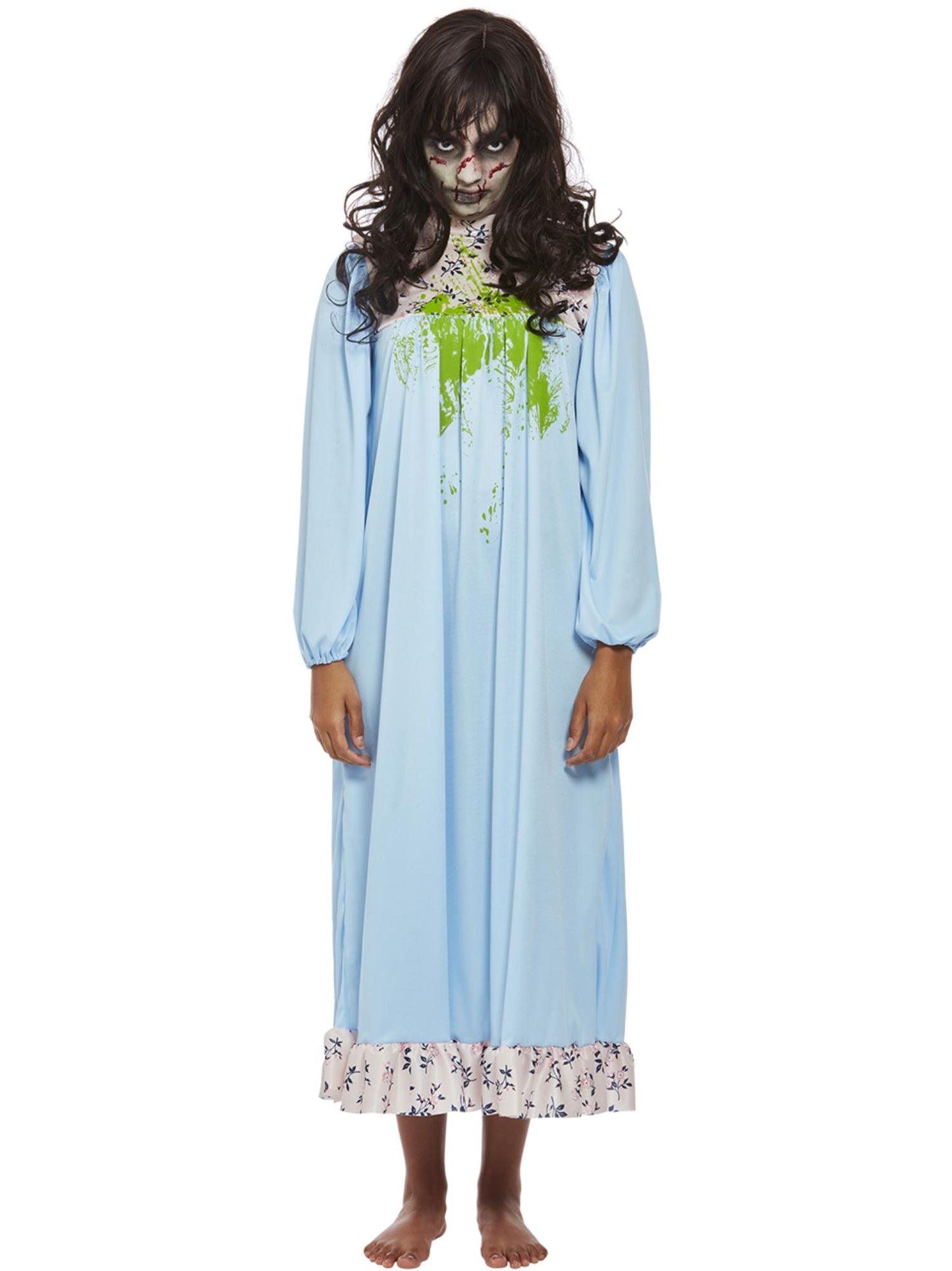 Smiffys blaues Zombie-Kostüm für Damen – Possessed Girl mit Kleid – Produktansicht