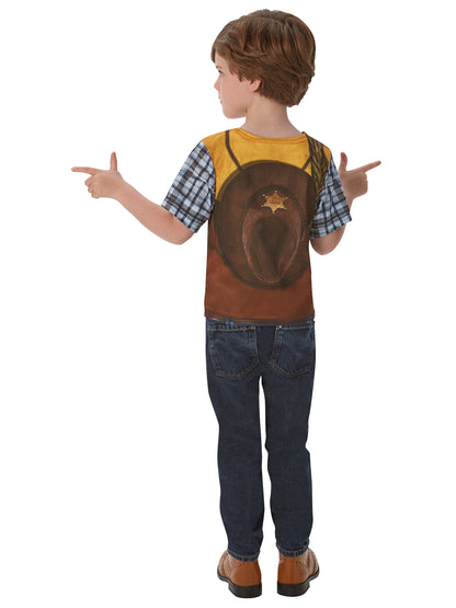Rubies Cowboy Tshirt - Childrens Kinderkostüm für Jungen