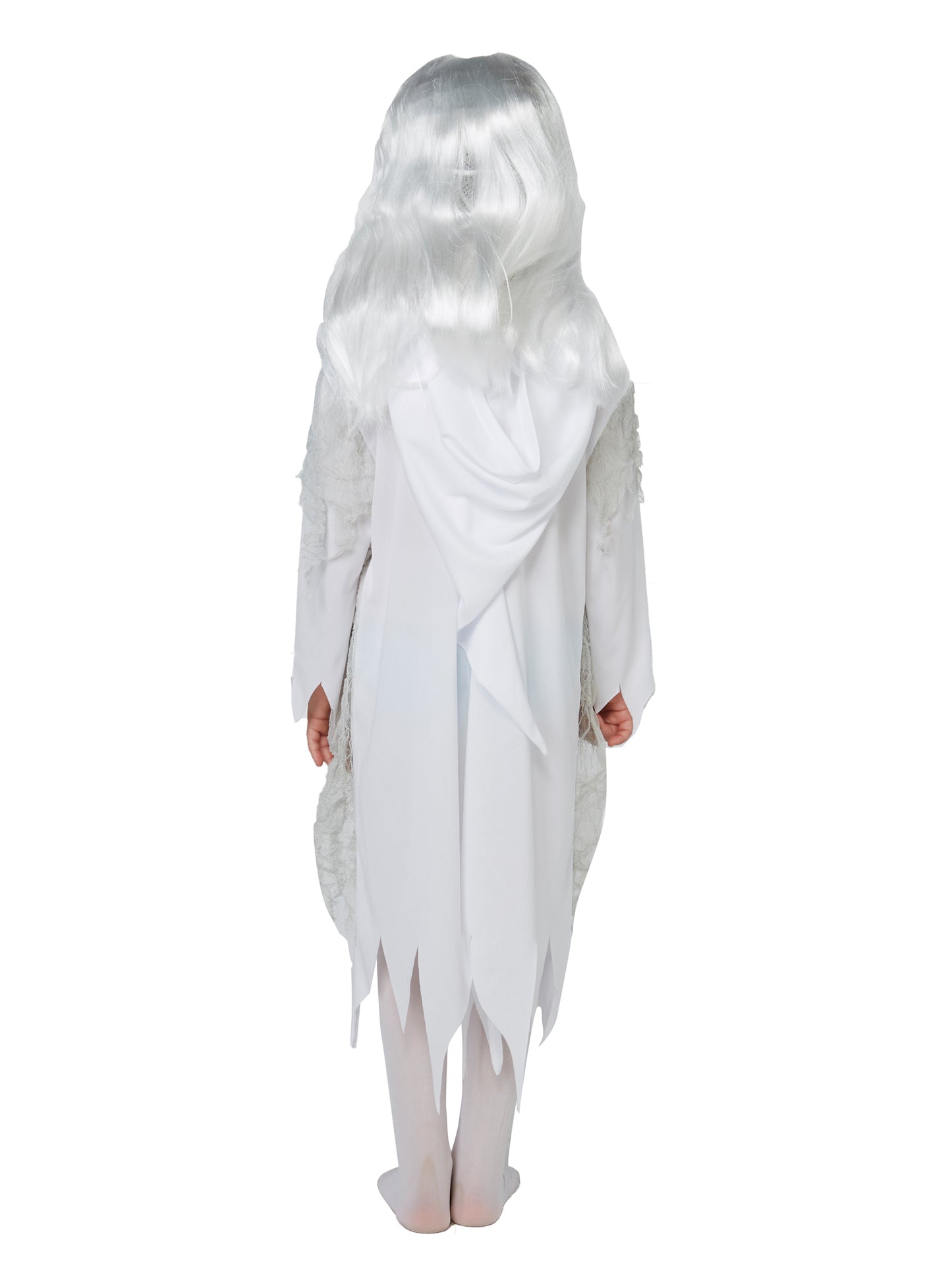 Rubies Ghostly Spirit Kinderkostüm für Mädchen mit Robe und Perücke – Detailansicht