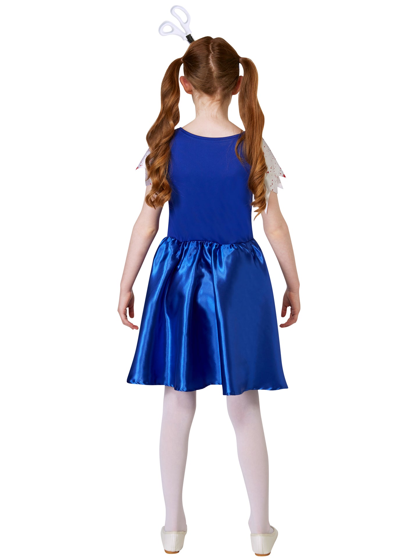 Rubies Rag-Doll-Kinderkostüm für Mädchen mit Kleid und Stirnband – Detailansicht