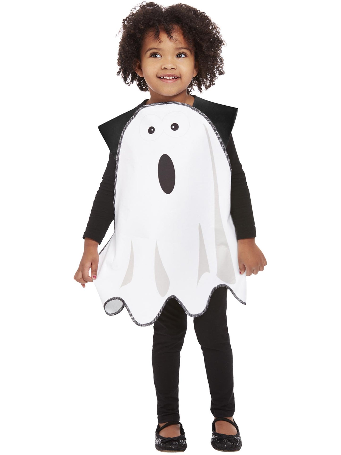 Smiffys Ghost Tabard für Kleinkinder, weisses Geisterkostüm – Produktansicht