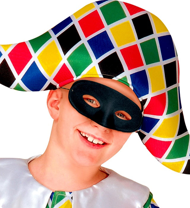 Schwarze elegante Augenmaske für Fasnacht und Karneval