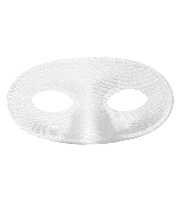 Weiße elegante Augenmaske für Fasnacht und Karneval