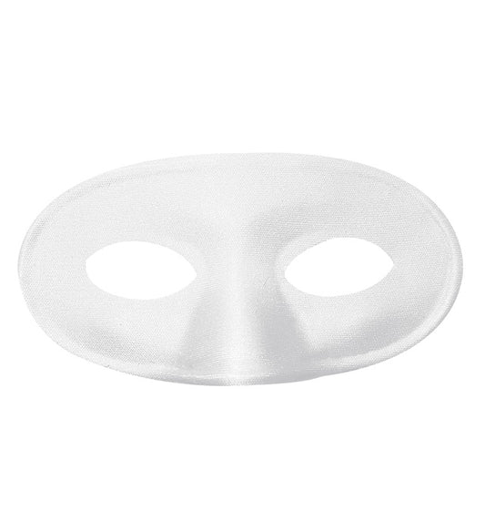Weiße elegante Augenmaske für Fasnacht und Karneval