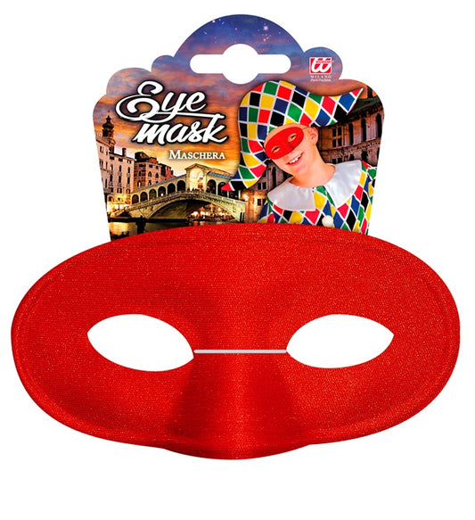 Rote Augenmaske für Fasnacht und Karneval