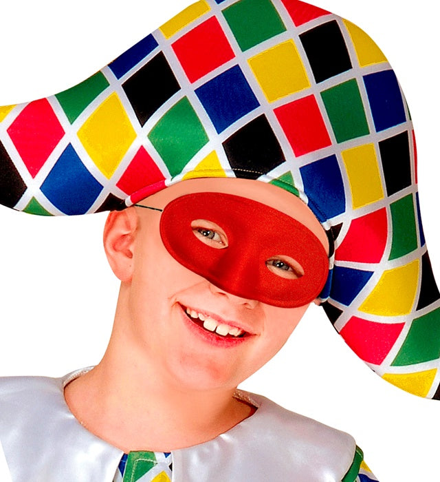 Rote Augenmaske für Fasnacht und Karneval