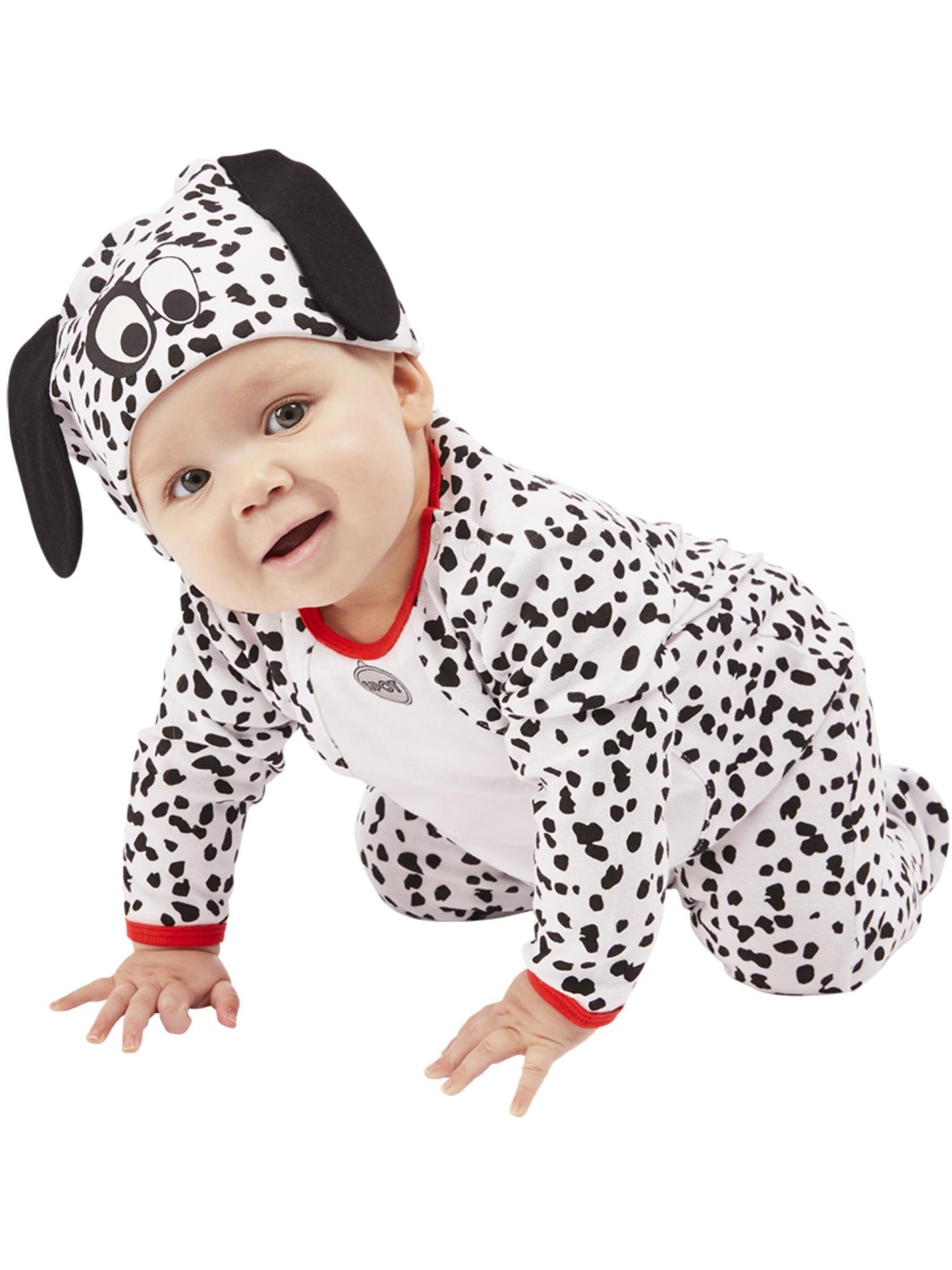 Smiffys DOG Dalmatian Baby, Black & White CS für Unisex
