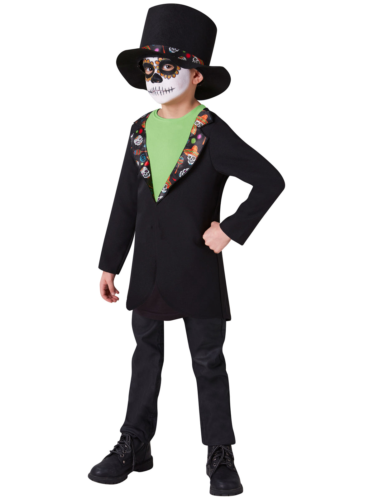 Rubies Boy's Day Of The Dead Costume Kinderkostüm für Jungen