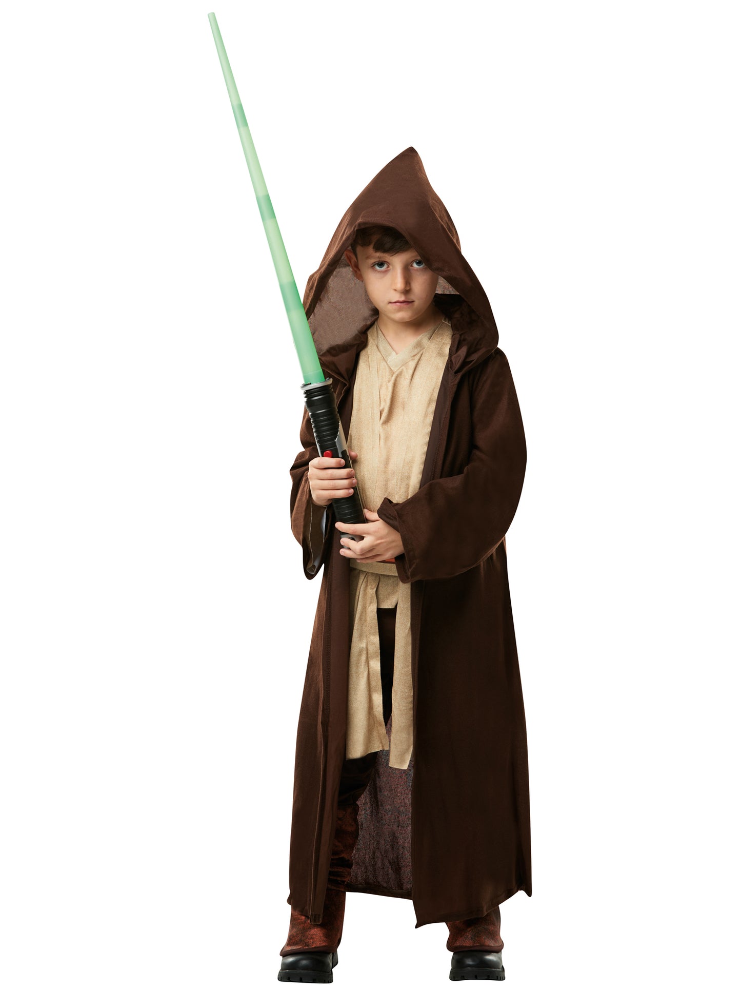Rubies Star Wars Jedi Robe Deluxe Kinderkostüm mit Kapuze – Produktansicht