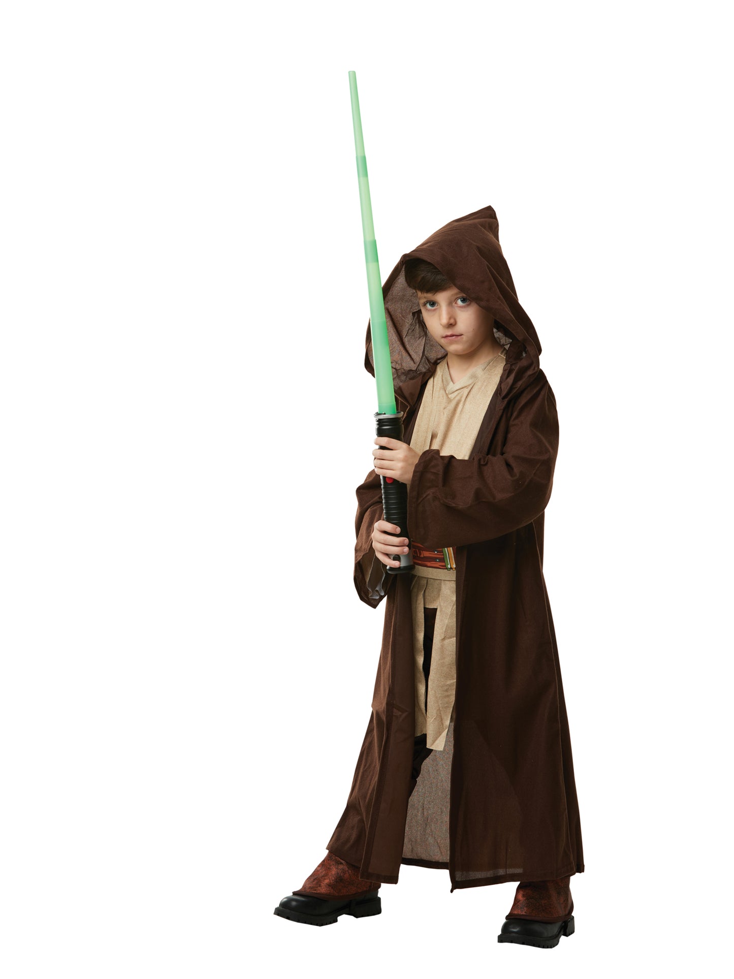 Rubies Star Wars Jedi Robe Deluxe Kinderkostüm mit Kapuze – Detailansicht