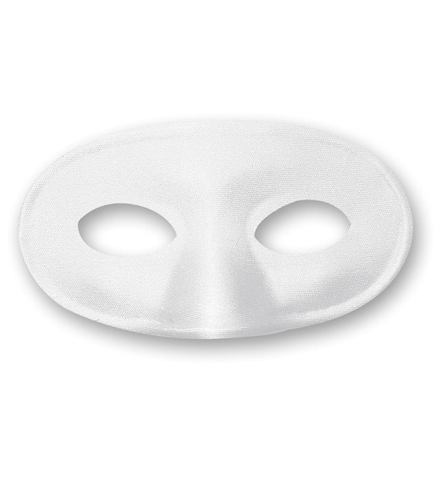 Weiße elegante Augenmaske für Fasnacht und Karneval