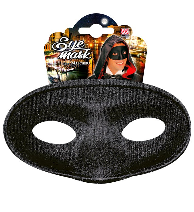 Schwarze Masquerade Augenmaske mit elegantem Design