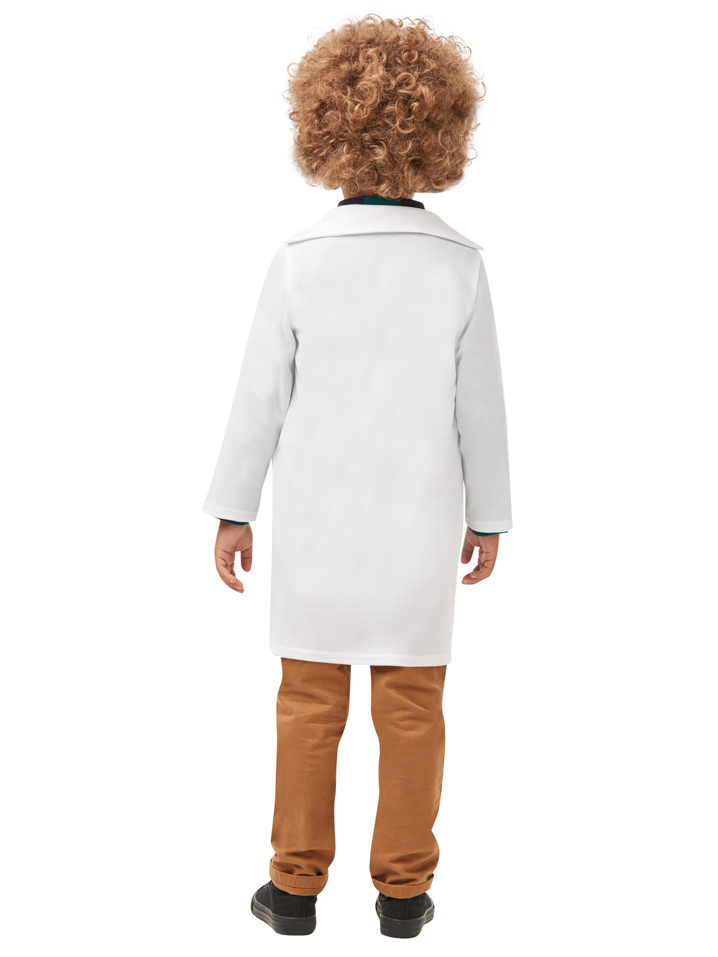 Rubies Mad Scientist Kinderkostüm für Jungen mit bedruckter Jacke – Detailansicht