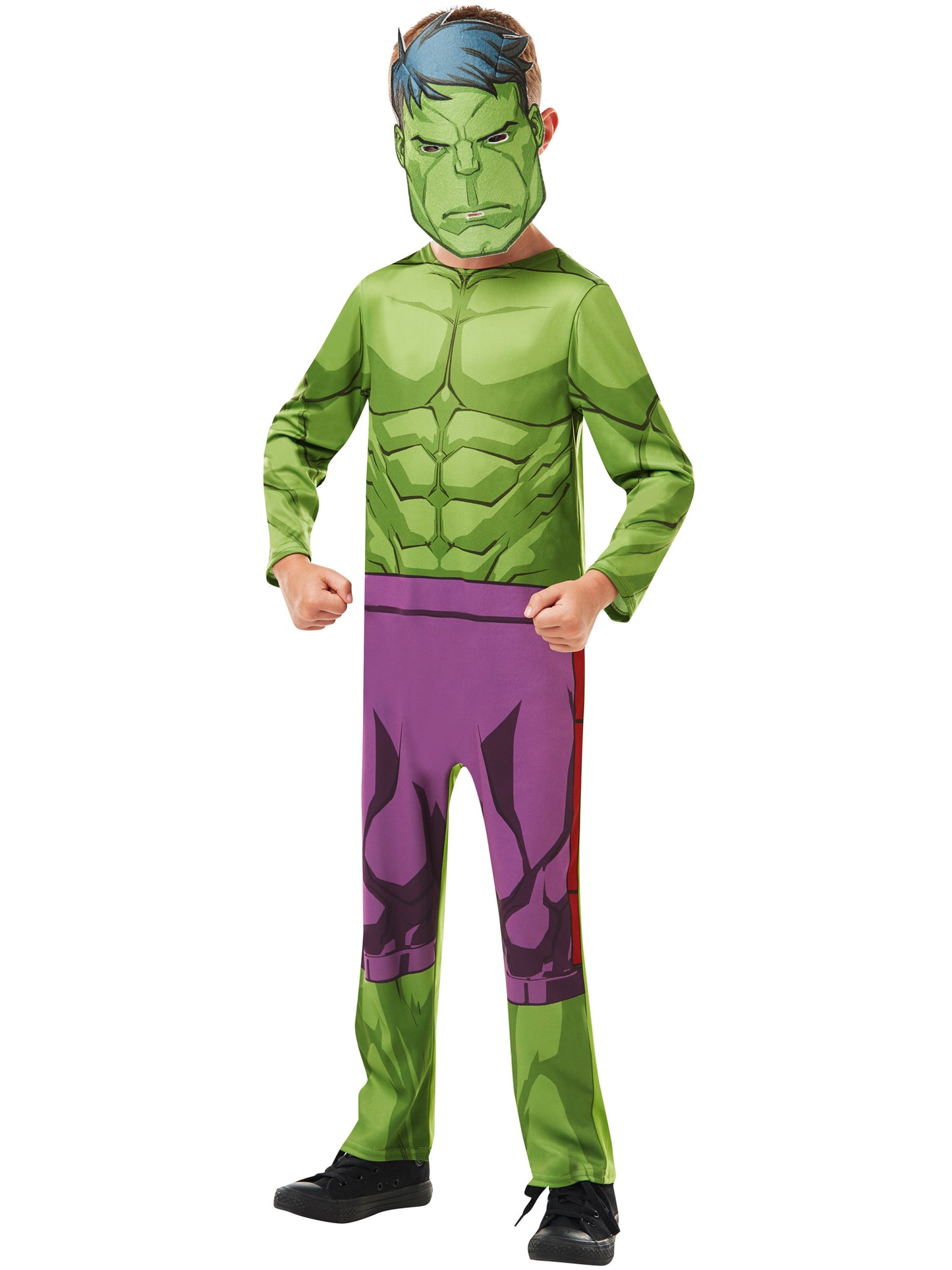 Marvel Hulk Kinderkostüm von Rubies für Jungen – Seitenansicht