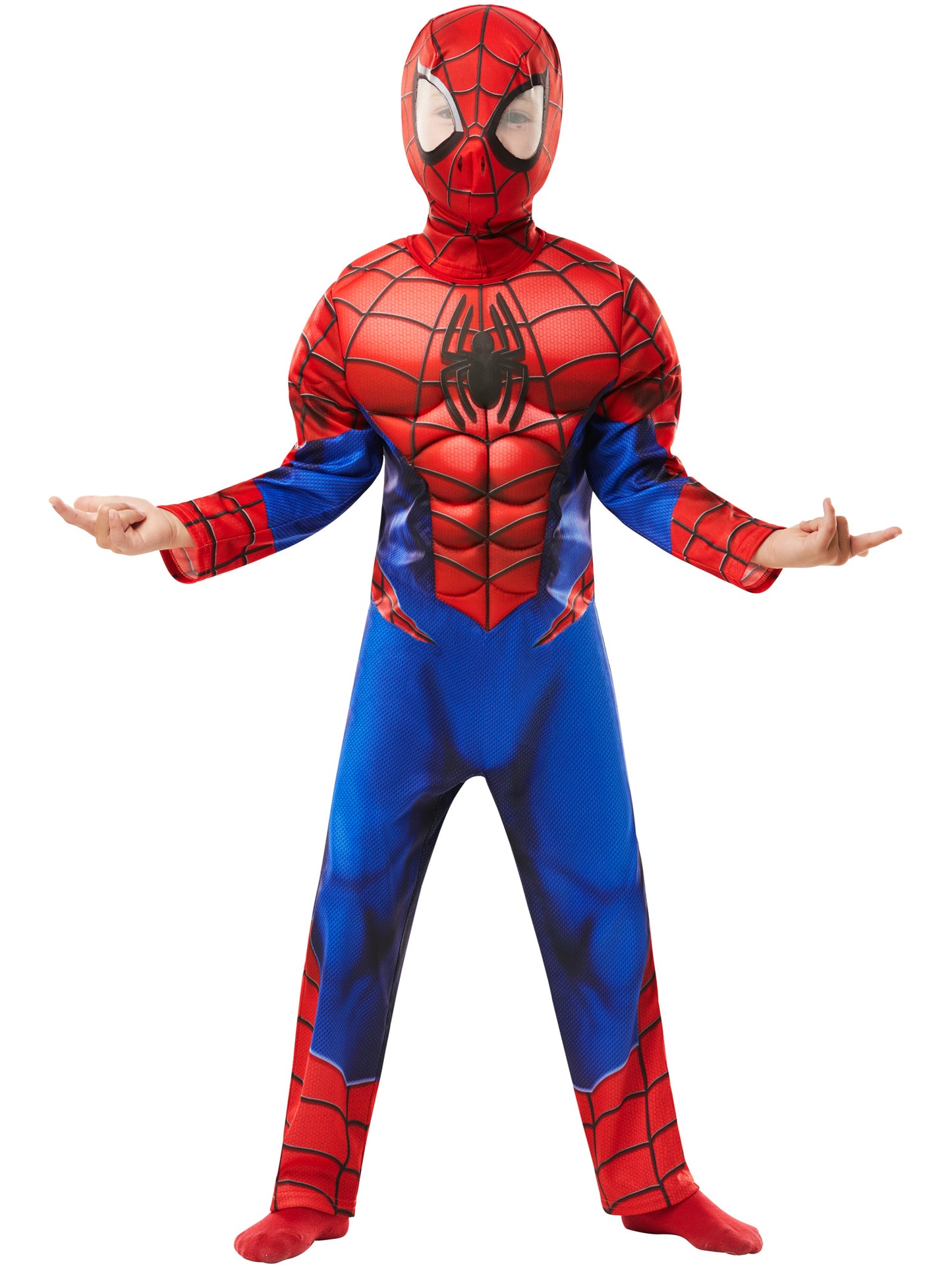 Rubies Spider-Man Deluxe Kinderkostüm für Jungen – Rückansicht