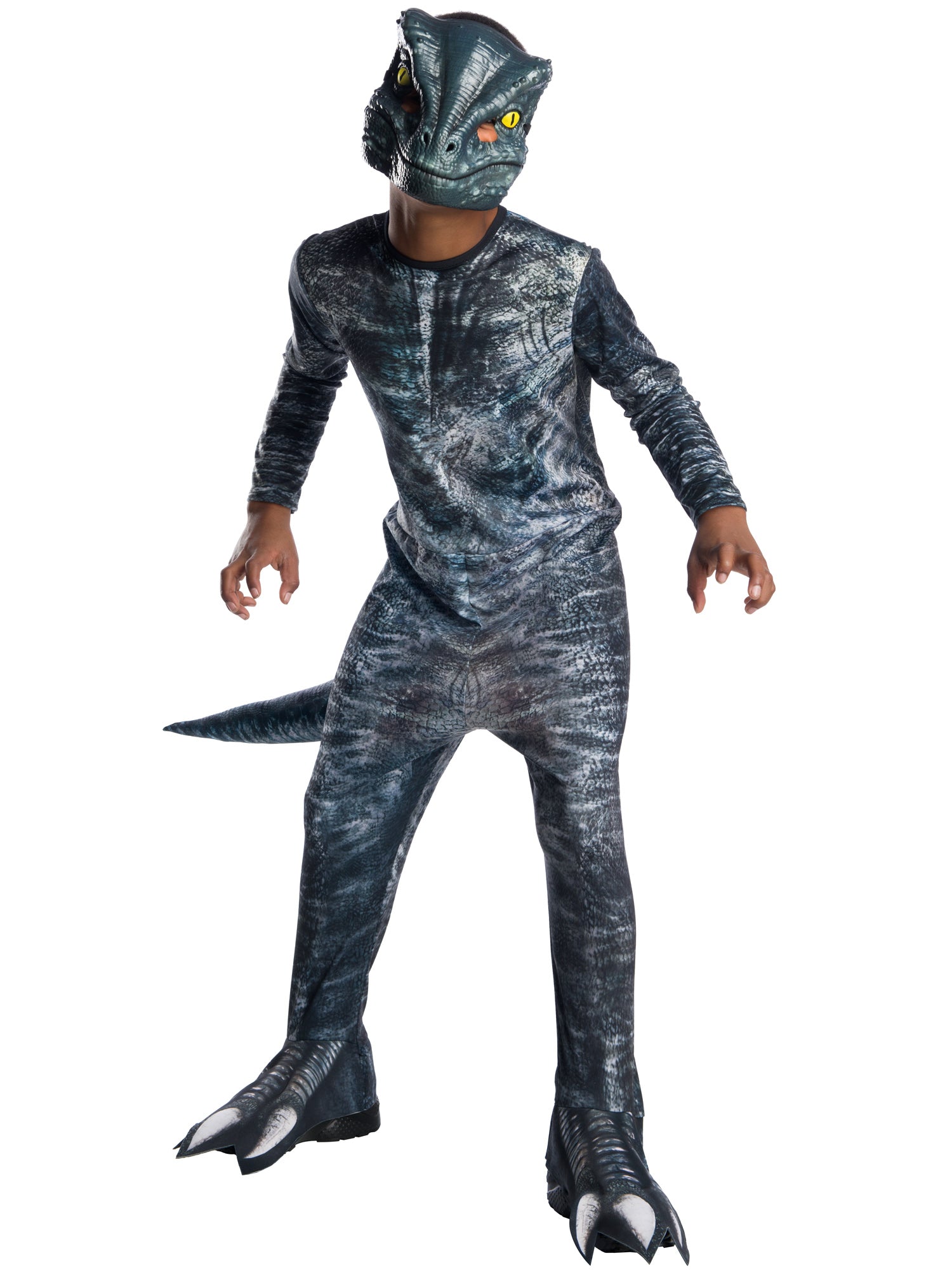 Rubies Velociraptor Blue Kinderkostüm Jurassic World – Produktansicht