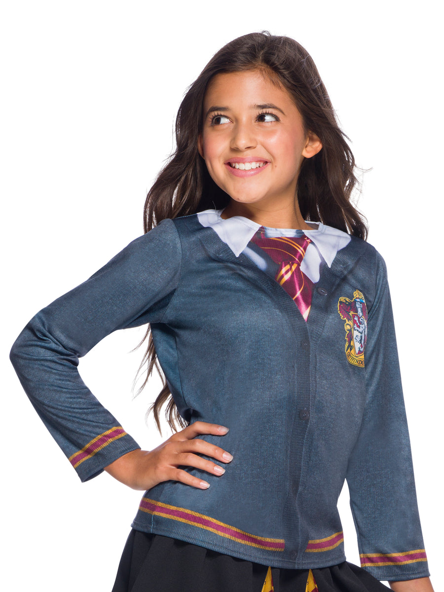 Rubies Harry Potter Gryffindor Top Kinderkostüm für Mädchen – Produktansicht