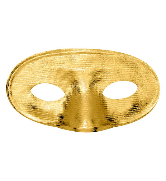 Goldene Masquerade Augenmaske mit elastischem Band für Fasnacht und Karneval