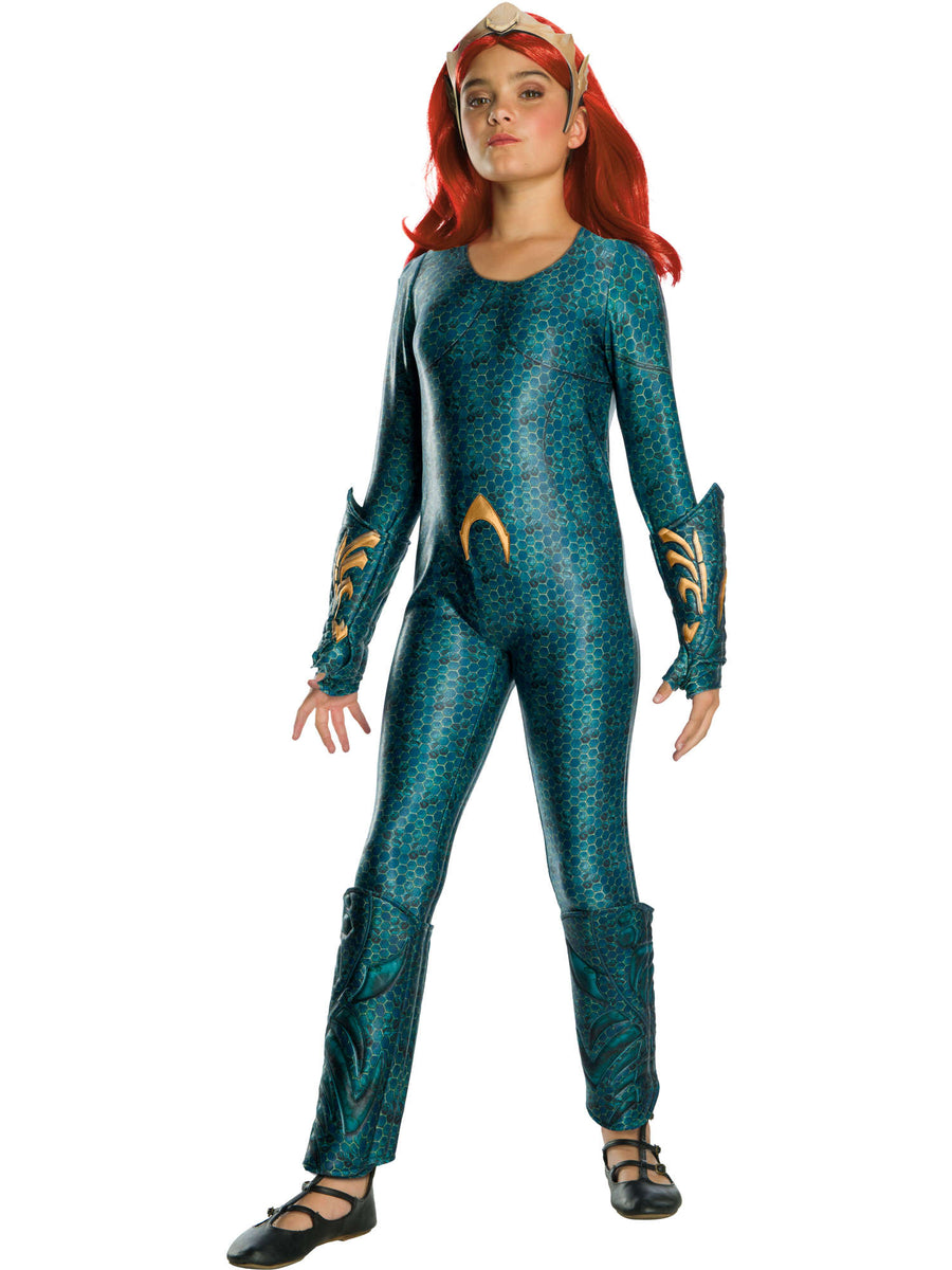 Rubies AQUAMAN Mera Deluxe Costume - Childrens Kinderkostüm für Mädchen