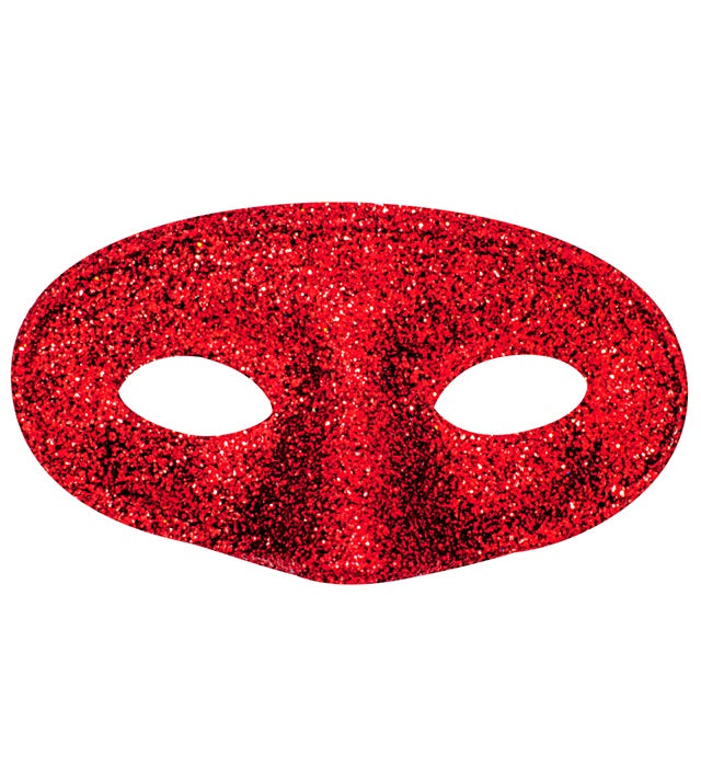 Rote Acapulco Augenmaske für Fasnacht und Karneval