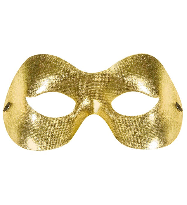 Goldene Fidelio Augenmaske für Fasnacht und Karneval
