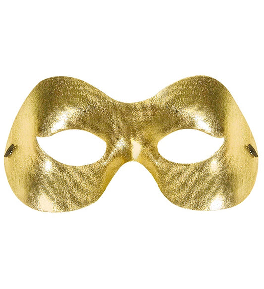 Goldene Fidelio Augenmaske für Fasnacht und Karneval