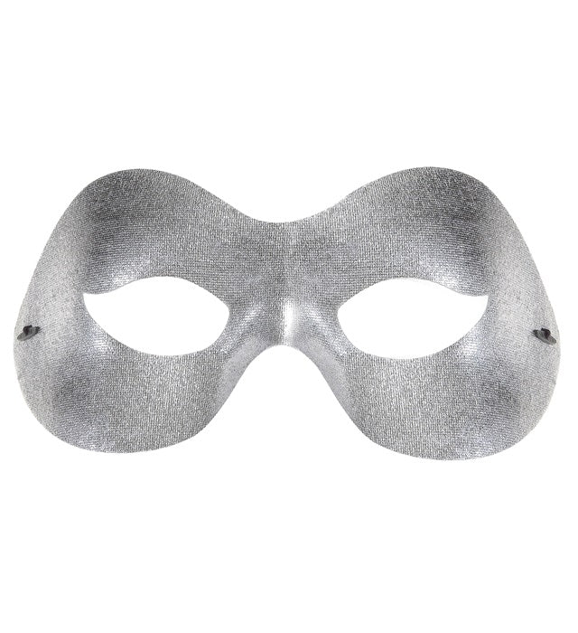 Silberne Fidelio Augenmaske für Fasnacht und Karneval