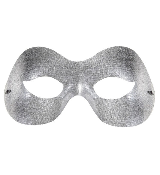 Silberne Fidelio Augenmaske für Fasnacht und Karneval