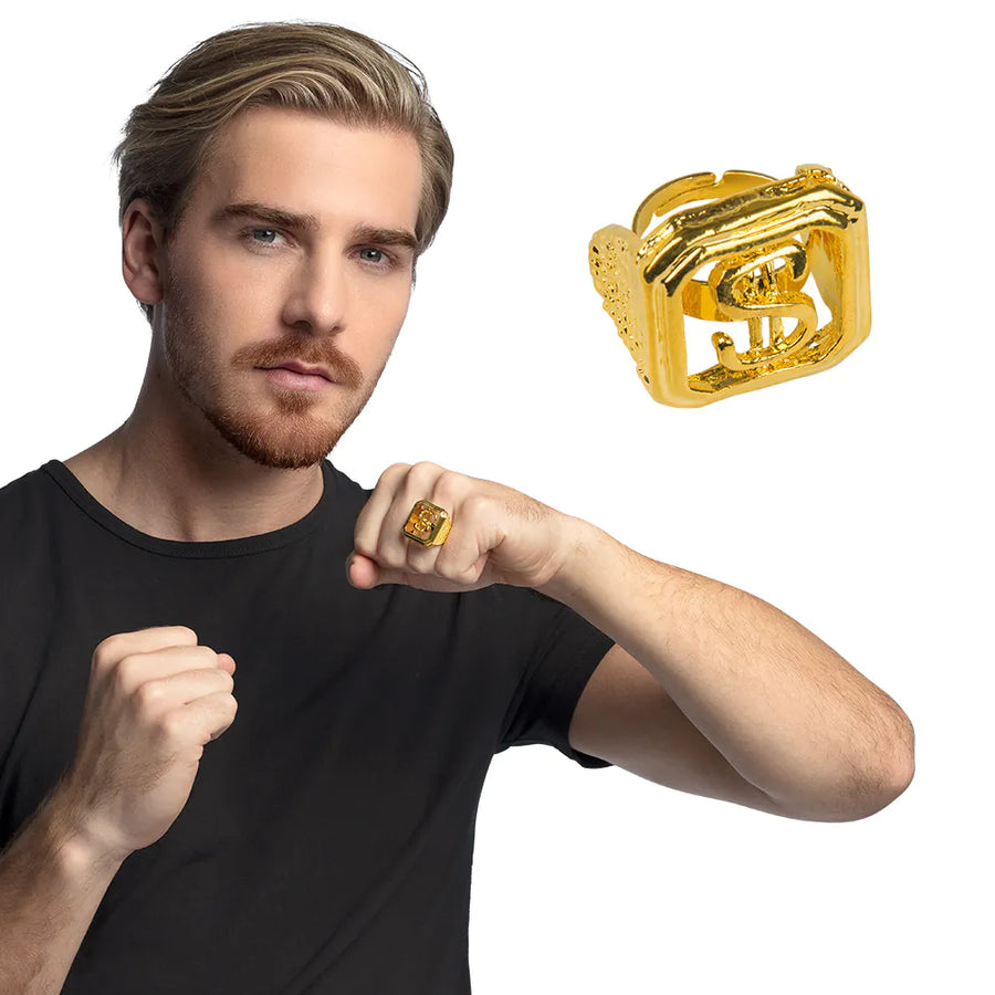 Boland Dollar Ring in Gold – Detailansicht
