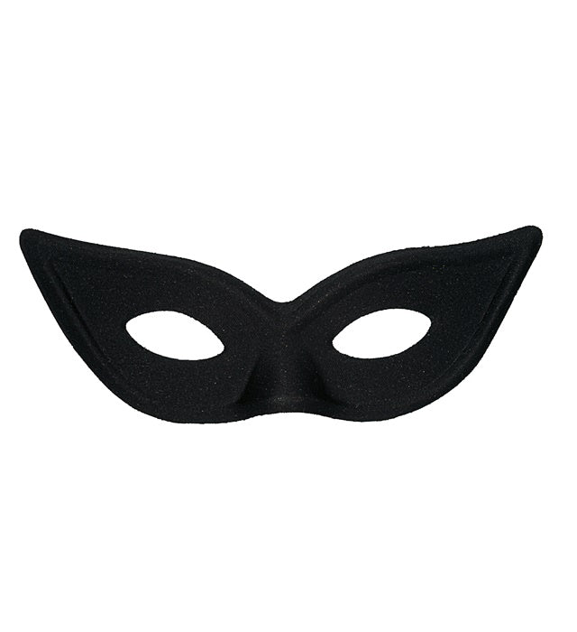 Schwarze Papillon Augenmaske für Fasnacht und Mottoparty