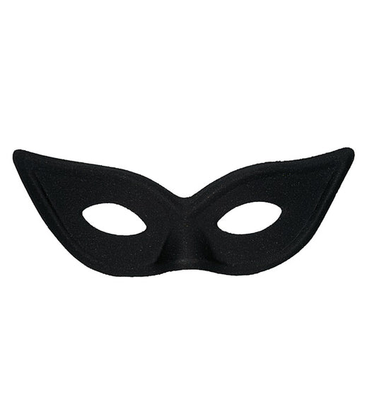 Schwarze Papillon Augenmaske für Fasnacht und Mottoparty