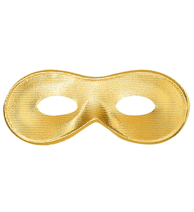 Goldene elegante Augenmaske für Fasnacht und Karneval